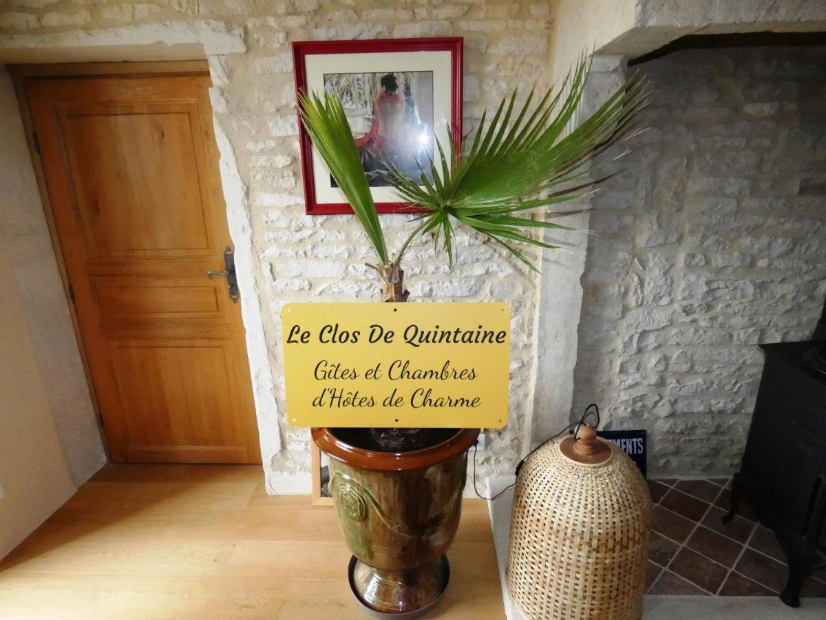Le Clos De Quintaine Chambres d'Hôtes Clessé Exterior foto
